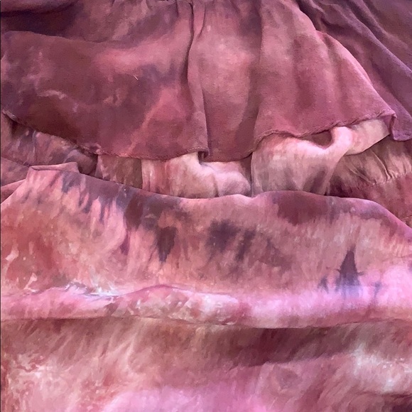 Gypsy05 Silk Ruffle Maxi Dress - Picture 6 of 7